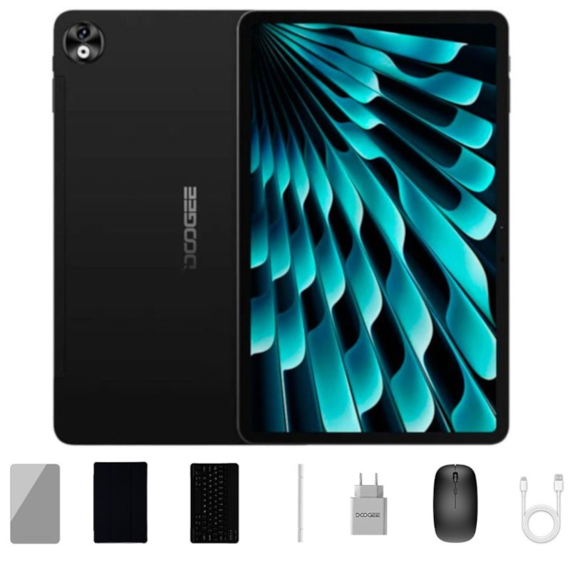 Doogee T40 Pro VIP 12 8GB/512GB WiFi+4G Preto - Tablet com acessórios - Item