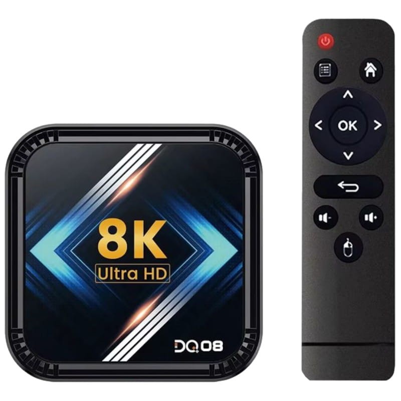 DQ08 8K RK3528 2 Go/16 Go Double Wifi Android 13 Noir - Android TV - Ítem