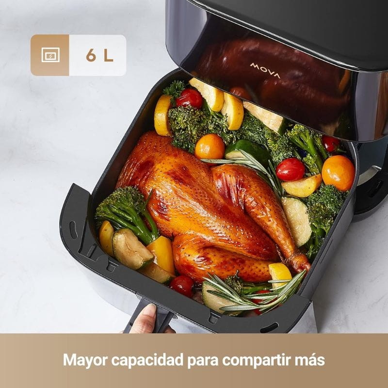 Dreame Mova Aerochef FD10 Pro : 6 litres - Panier antiadhésif - 11 modes de cuisson - Ítem3