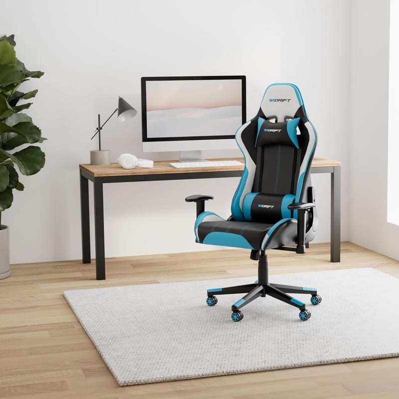 DRIFT DR175 Chaise Gaming Noir Bleu - Ítem8