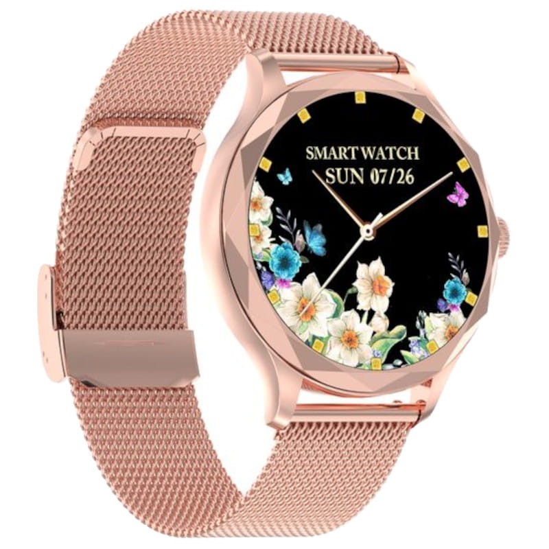 DT NO.1 DT Diamond Dourado con Pulseira Metálica - Smartwatch - Item2