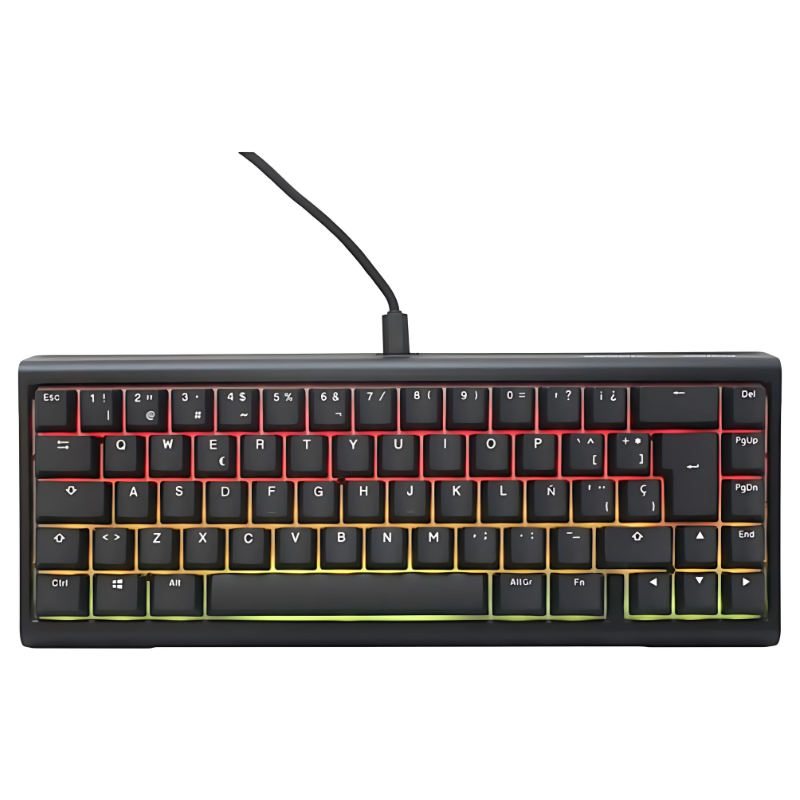 Ducky Tinker65 RGB MX-Brown Vermelho - Teclado - Item