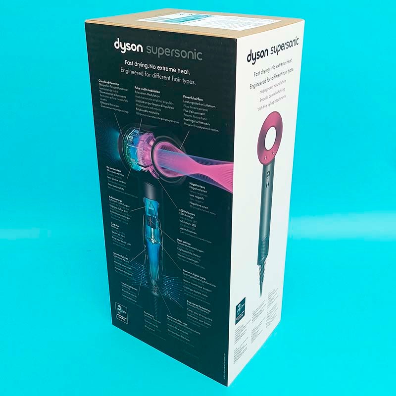 Dyson Supersonic Iron HD07 Secador de pelo Fucsia/Gris Renovado - Estado Excelente - Ítem4