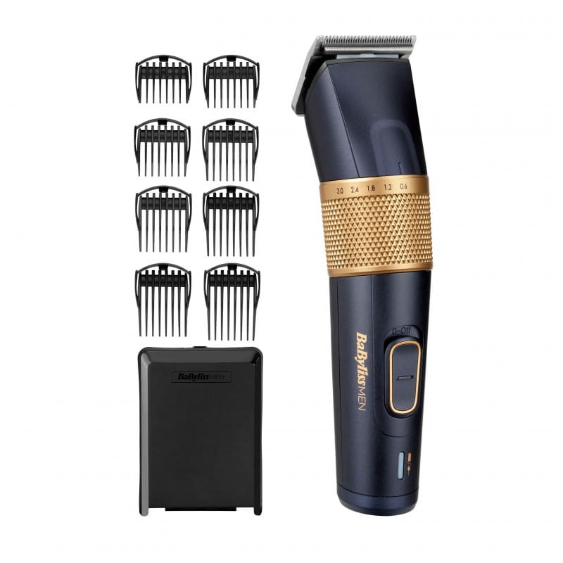 BaByliss Lithium Power E986E Titânio de carbono Azul / Ouro - Aparador de pêlos sem fio - Item4