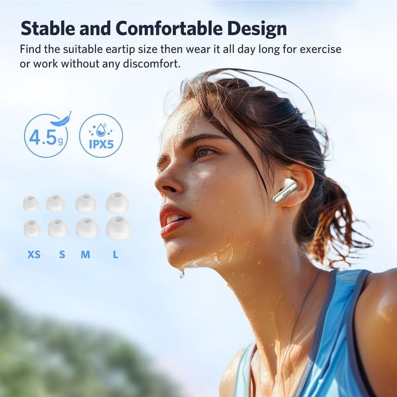 EarFun Air 2 NC Blanc - Ecouteurs Bluetooth - Ítem6