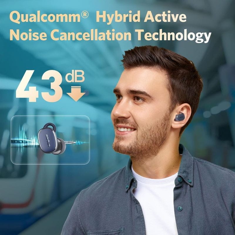 Earfun Free Pro 3 Azul - Auriculares Bluetooth - Ítem4