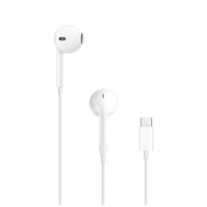 Apple EarPods USB-C Mando integrado Resistencia al agua Blanco - Auriculares