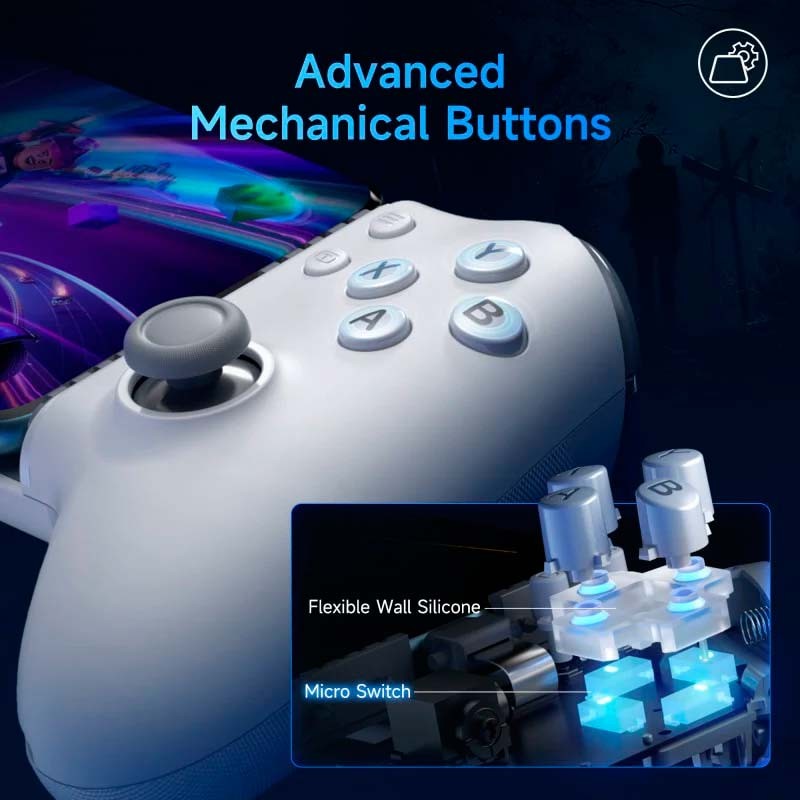 EasySMX M15 Android/iOS (USB-C) - Gamepad para smartphones - Botones Mecánicos - Hall Joysticks - Vibración Ajustable - Plug and Play - Ítem1