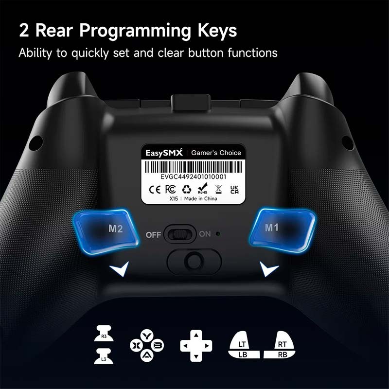 EasySMX X15 Mech - Gamepad para PC, Nintendo Switch y Smartphone (Android e iOS) - Ítem7