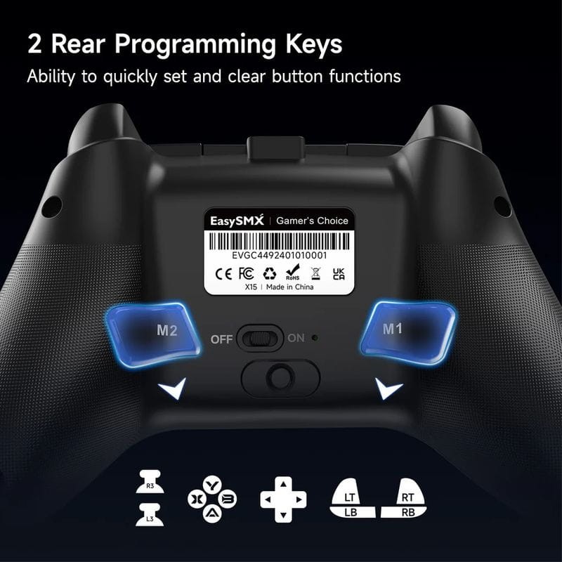 EasySMX X15 Starry Sky - Gamepad para PC, Nintendo Switch y Smartphone (Android e iOS) - Ítem7