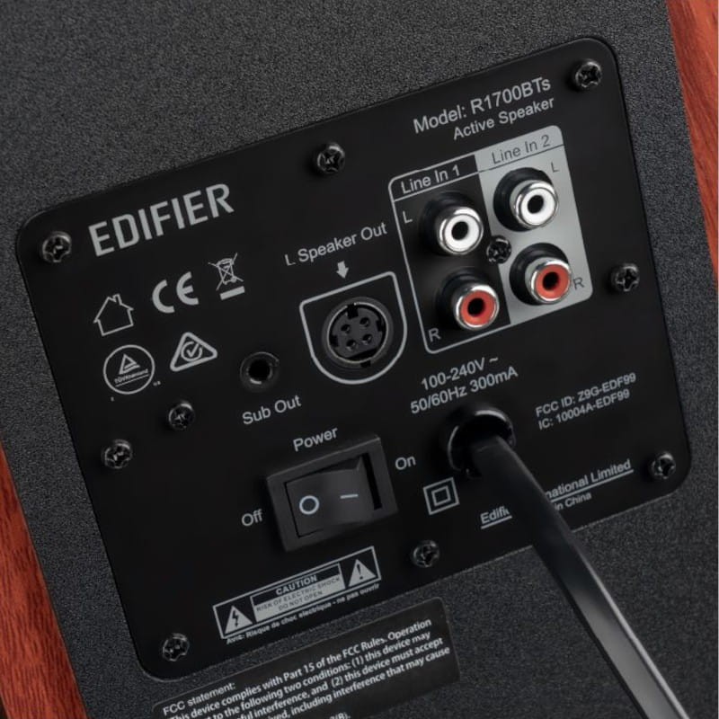 Edifier R1700BTS 66W 2.1 Bluetooth Madera - Altavoces - Ítem6