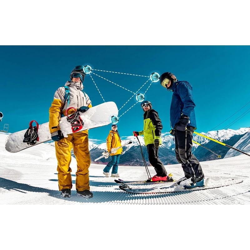 EJEAS S2 Ski Mesh 4 personas conversación simultánea Azul - Intercomunicador para deportes de Nieve - Ítem7