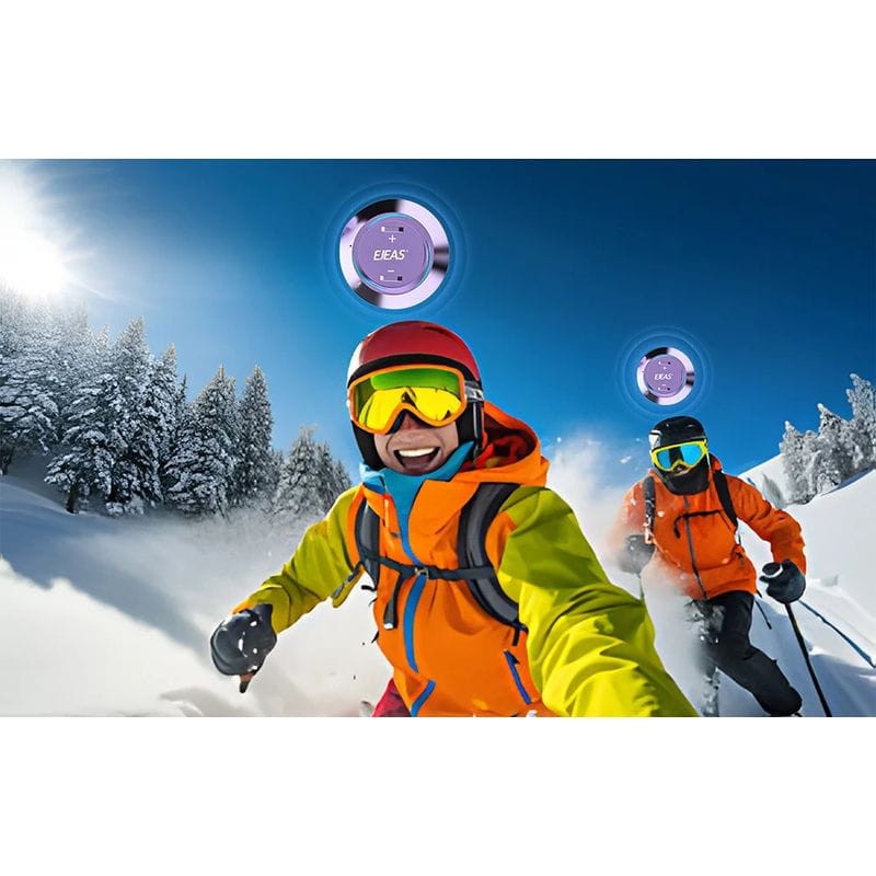 EJEAS S2 Ski Mesh 4 personas conversación simultánea Morado - Intercomunicador para deportes de Nieve - Ítem7