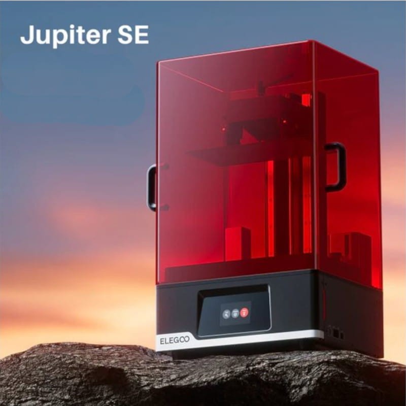 Elegoo Jupiter SE Mono LCD - 6K - Velocidad 70mm/h - Tamaño de impresión Grande 12.8 Pulgadas - Nivelación Automática - Impresora 3D de resina - Ítem2