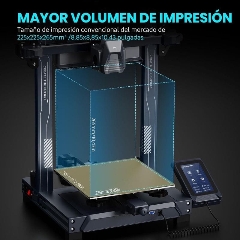 Impressora 3D ELEGOO Neptune 4 Preto - Impressora FDM - Item3