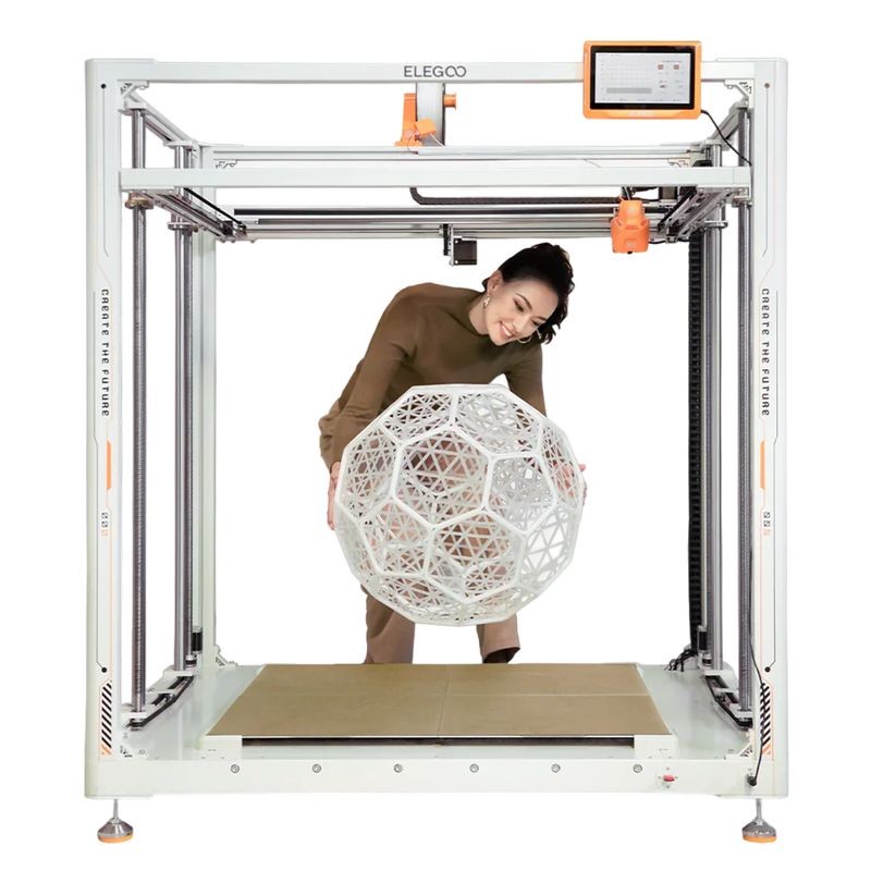 ELEGOO OrangeStorm Giga Blanco - Impresora 3D FDM - Ítem1