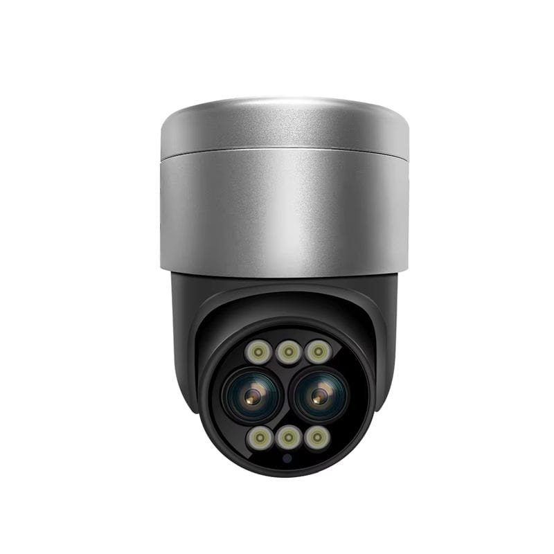 Escam G03 4+4 MP Lente Dual PTZ Zoom 8x WiFi Gris - Cámara de seguridad IP - Ítem1