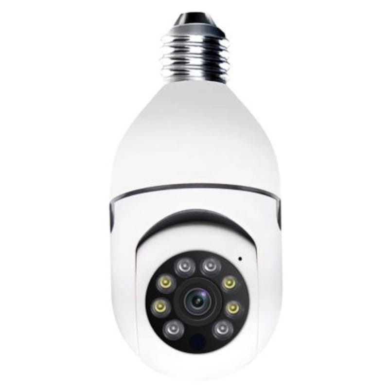 Escam PR001 E27 4MP PT WiFi Branco - Câmara de Segurança IP - Item1