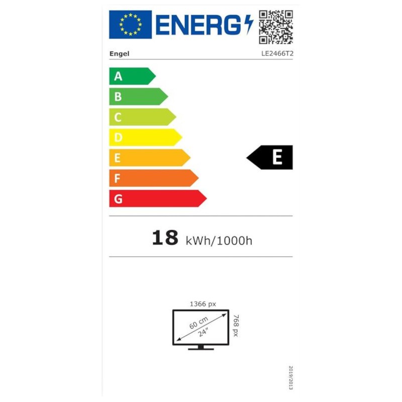 Engel LE2466T2 24 HD Ready Negro - Televisor - Ítem6