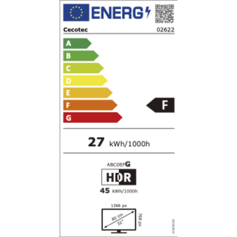 Cecotec Televisor LED 32 Smart TV A3 Series ALH30032 LED Full HD, Sistema  Operativo Android TV 11 