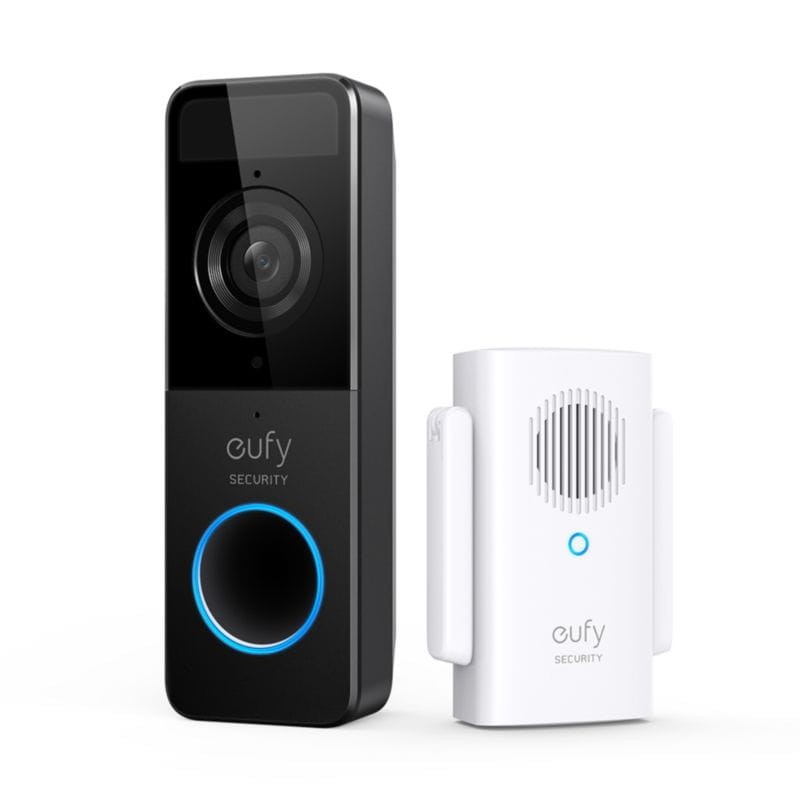 eufy Security C210 FHD WDR 5000 mAh IA Noir / Blanc - Visiophone Intelligent Sans Fil - Ítem