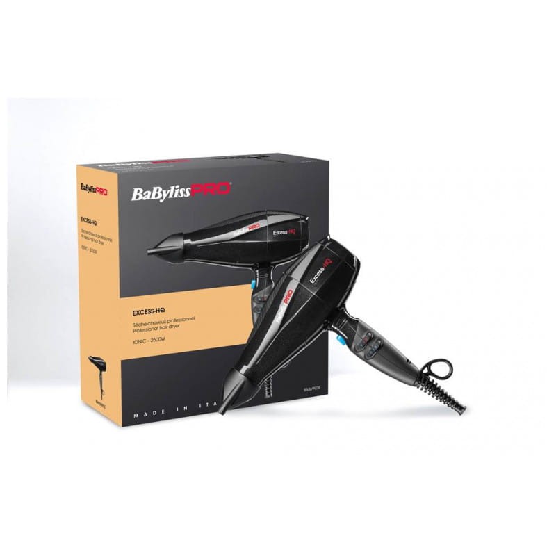 BaByliss Excess-HQ 2600 W Negro - Secador - Ítem5