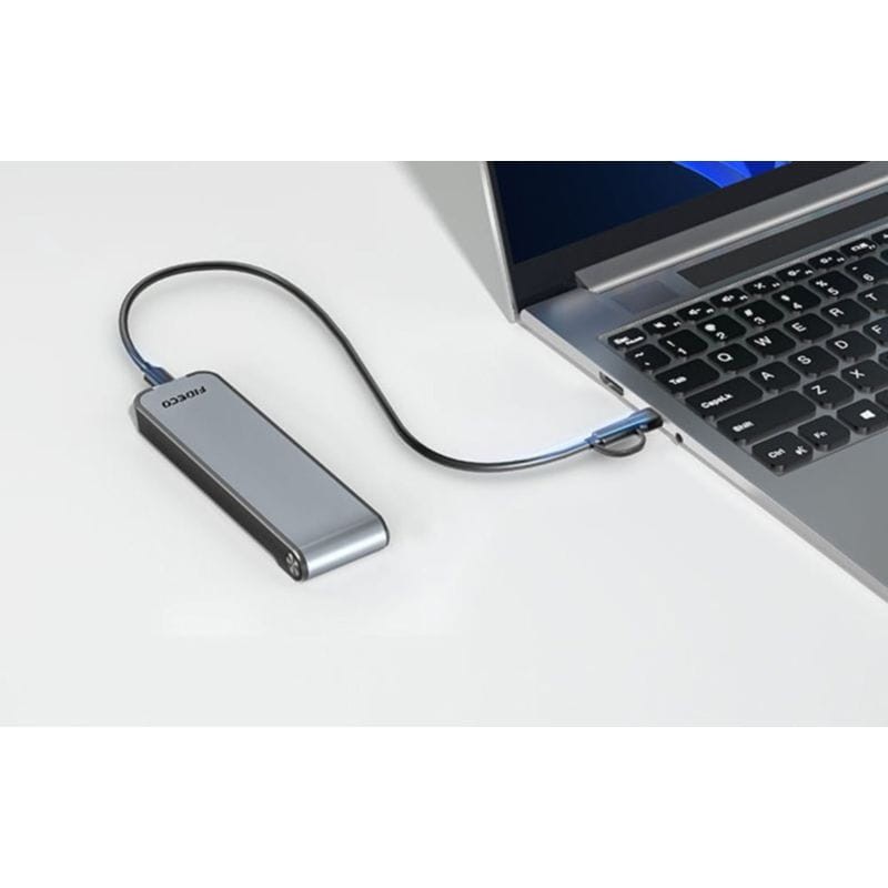 FIDECO M210CP USB-C/USB 3.2 Cinzento - Case SSD - Item4