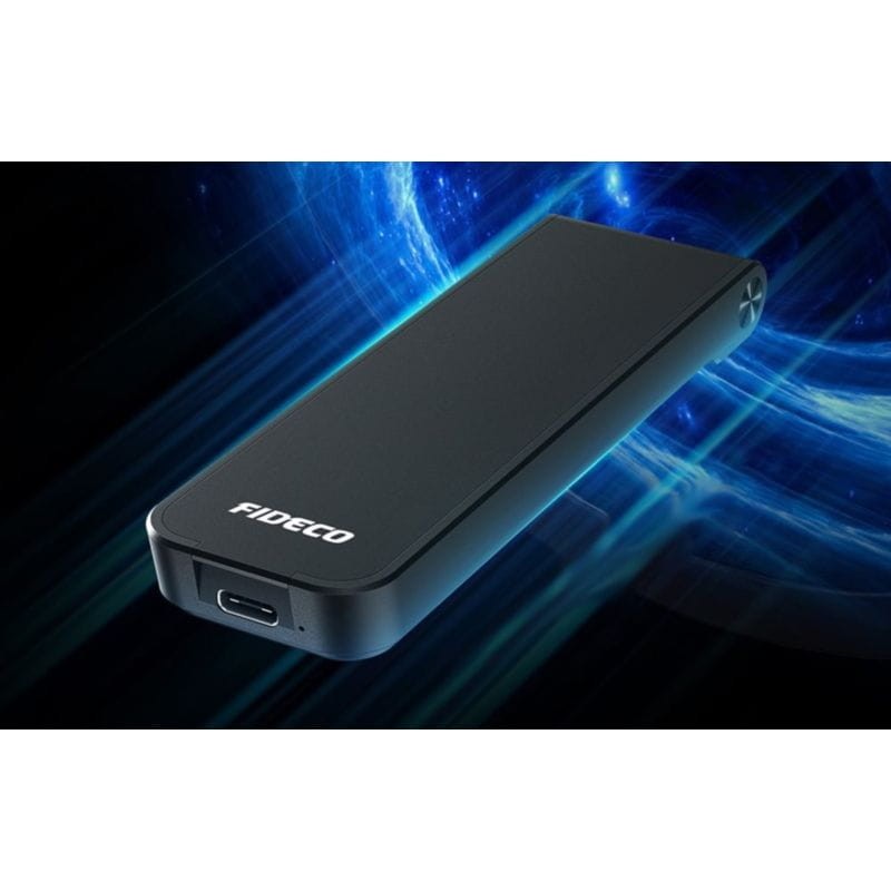 FIDECO M210CP USB-C/USB 3.2 Preto - Caixa SSD - Item2