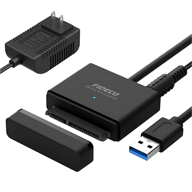 FIDECO PL2535A-P Adaptador de disco USB 3.0 - HDD e SSD - Item