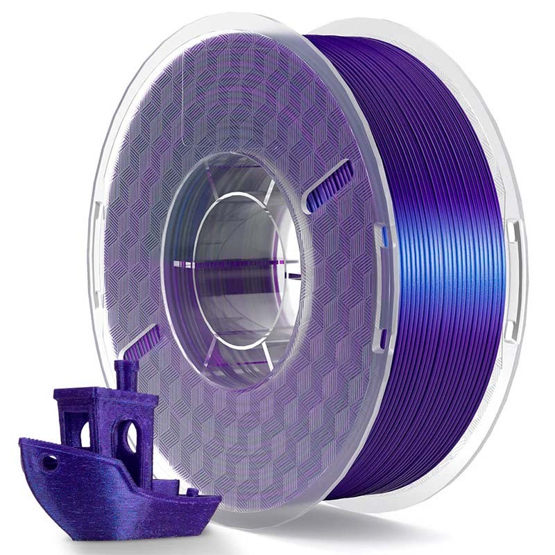 ELEGOO Galaxy PLA Roxo para Impressoras 3D FDM - Filamento 1.75mm Bobina de 1kg - Item1