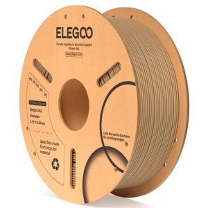 ELEGOO PLA Bois pour Imprimantes 3D FDM - Filament 1.75mm Bobine de 1kg