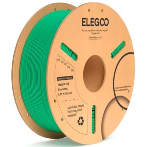 ELEGOO PLA Plus Verde Mar para Impresoras 3D FDM - Filamento 1.75mm Bobina de 1kg