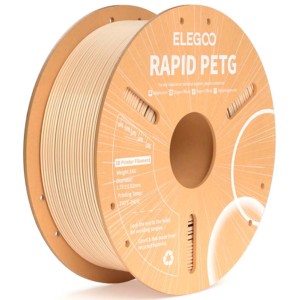 ELEGOO Rapid PETG Beige pour Imprimantes 3D FDM - Filament 1.75mm Bobine de 1kg