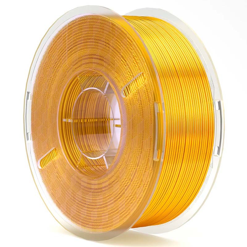 ELEGOO Silk PLA Dourado Sedoso para Impressoras 3D FDM - Filamento 1.75mm Bobina de 1kg - Item