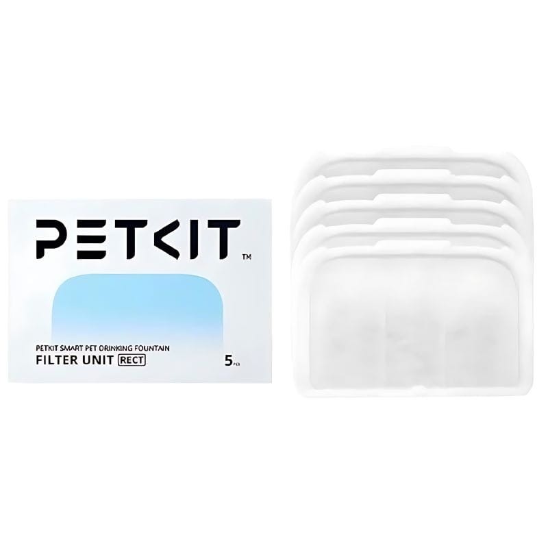 Filtros para Bebedero Automático PETKIT Eversweet MAX - Petkit Filter Unit Rect - Kit 5 Unidades - Ítem