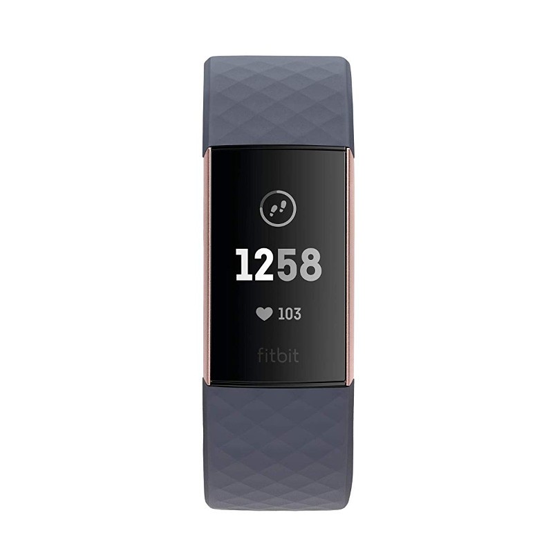 Fitbit Charge 3 Gris Azulado / Dorado Rosa - Pulsera de actividad - Clase B Reacondicionado - Ítem2