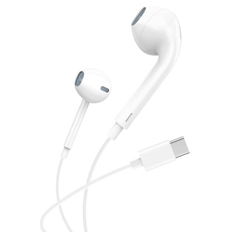 Foneng T15 USB-C 1.2m Blanco - Auriculares con cable - Ítem