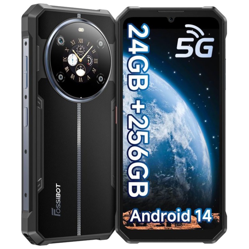 Fossibot F109 5G 8Go/256Go Bleu foncé - Téléphone portable - Ítem