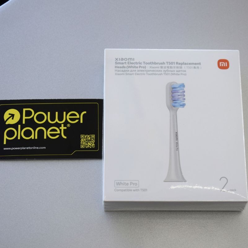 2 x Cabezal Cepillo de Dientes Xiaomi Smart Electric Toothbrush T501 Blanco - Ítem1