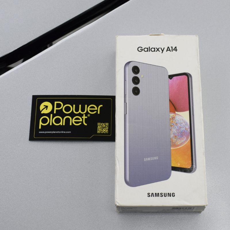 Samsung Galaxy A14 4G 4GB/64GB Prateado - Telemóvel - Item1