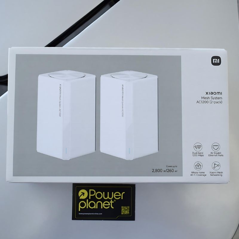 Xiaomi Mesh System AC1200 (Pack x2) 2.4Ghz/5Ghz WiFi 5 Branco - Item1