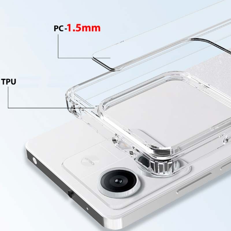 Coque Antichoc Premium pour Xiaomi Redmi 13C Transparent - Ítem2