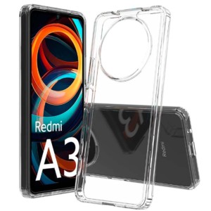 Capa Antichoques Premium para Xiaomi Redmi A3 Transparente