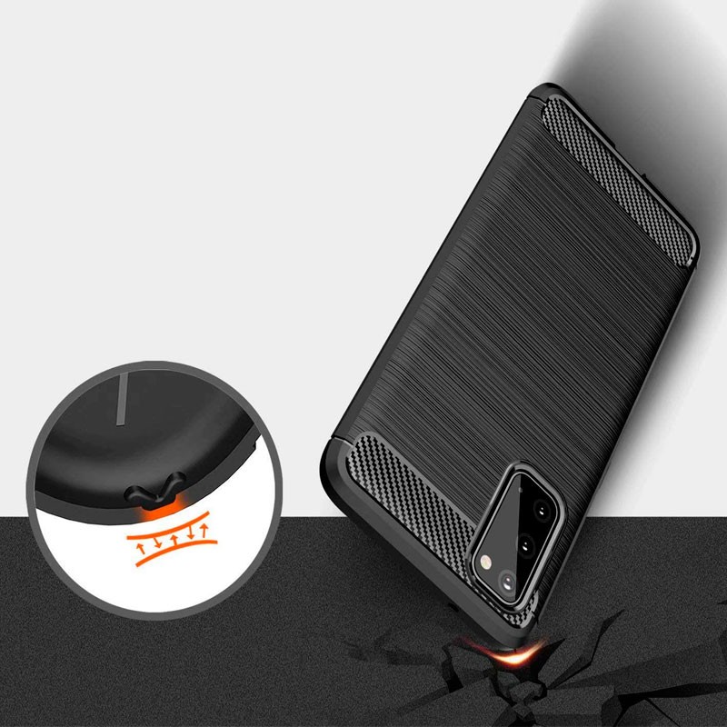 Funda de silicona Carbon Ultra para Samsung Galaxy S20 - Ítem1