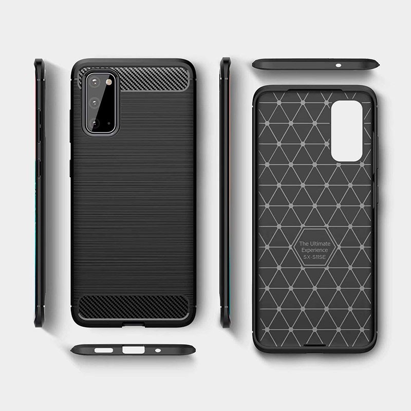 Funda de silicona Carbon Ultra para Samsung Galaxy S20 - Ítem5