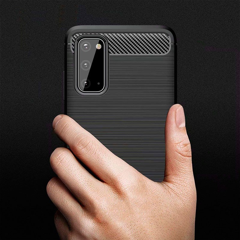 Funda de silicona Carbon Ultra para Samsung Galaxy S20 - Ítem6