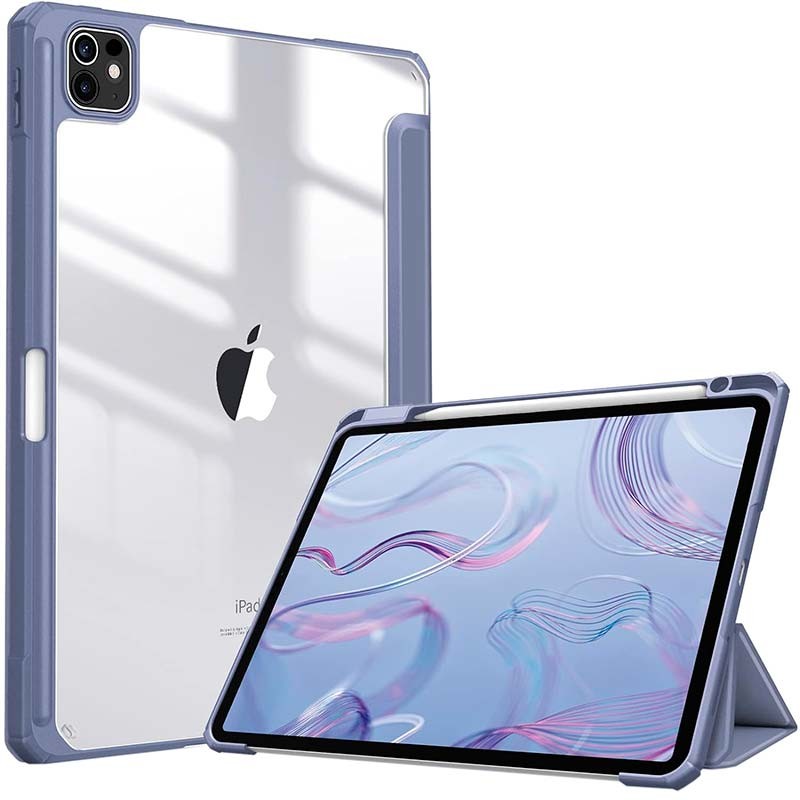 Funda Crystal Compatible Azul para Apple iPad Pro 2024 13 - Ítem