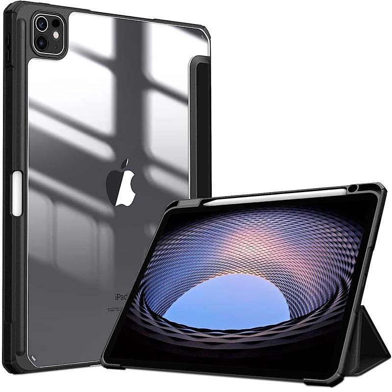 Funda Crystal Compatible Negro para Apple iPad Pro 2024 13 - Ítem