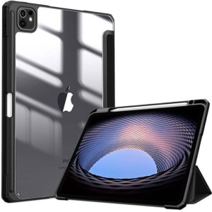 Coque Crystal Compatible Noir pour Apple iPad Pro 2024 11
