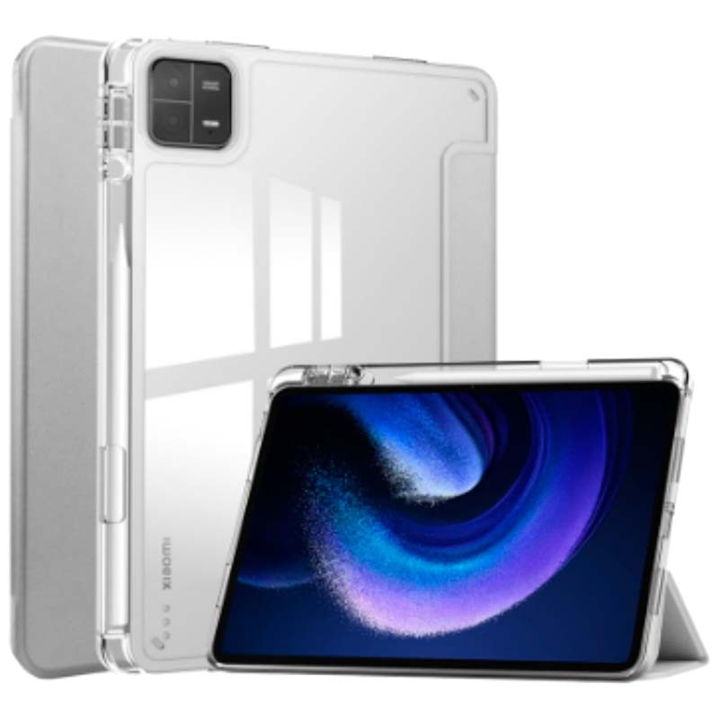 Coque Crystal Compatible Argent pour Xiaomi Pad 6 - Ítem